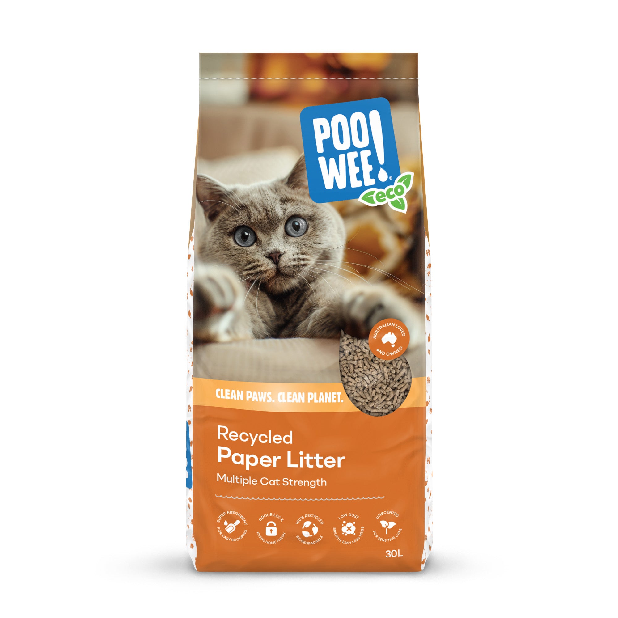 Recycled Paper Litter